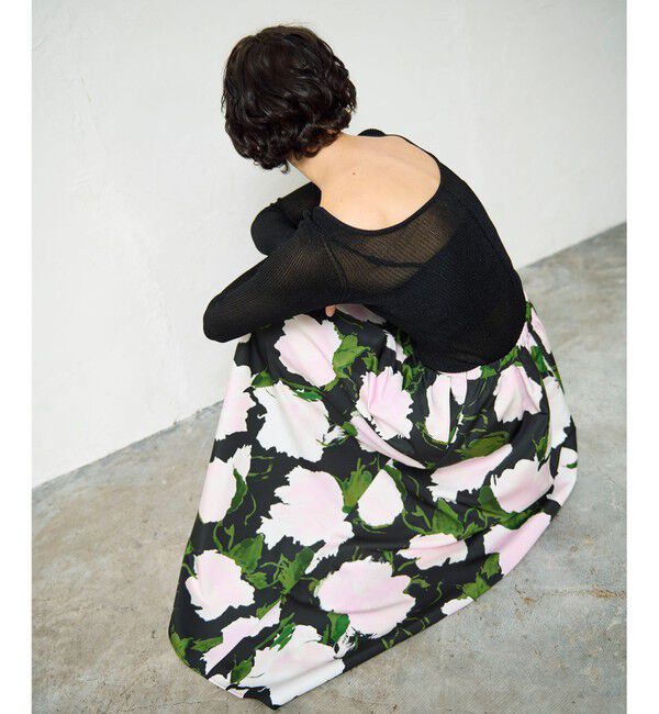 Grace Class「グログランボタニカルスカート」|スカート|