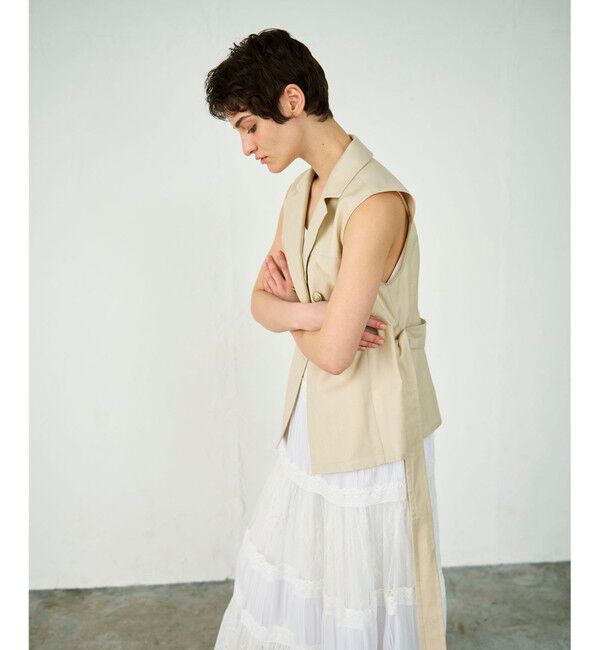 Diagram「リネンタッチダブルブラウス」|シャツ・ブラウス|