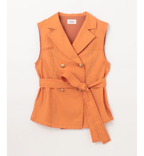 Diagram「リネンタッチダブルブラウス」|シャツ・ブラウス|