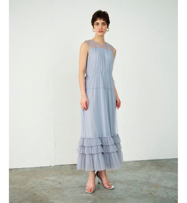 Diagram「チュールティアードワンピース」|ワンピース|