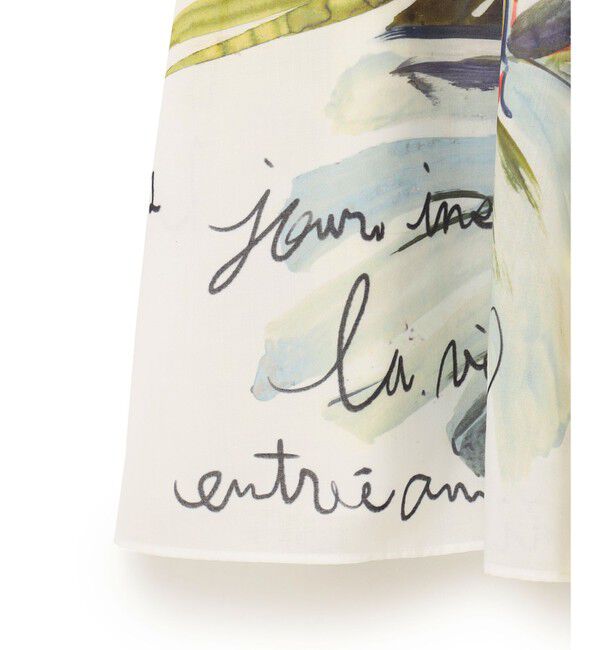 Diagram「リゾートリーフプリントスカート」|スカート|