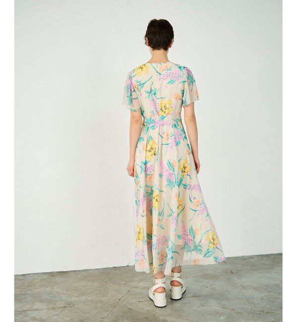 Diagram「ミモザプリントワンピース」|ワンピース|