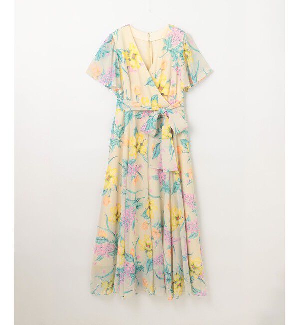 Diagram「ミモザプリントワンピース」|ワンピース|