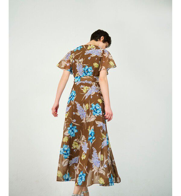 Diagram「ミモザプリントワンピース」|ワンピース|