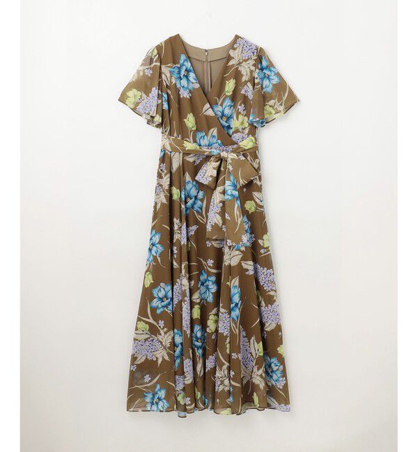 Diagram「ミモザプリントワンピース」|ワンピース|