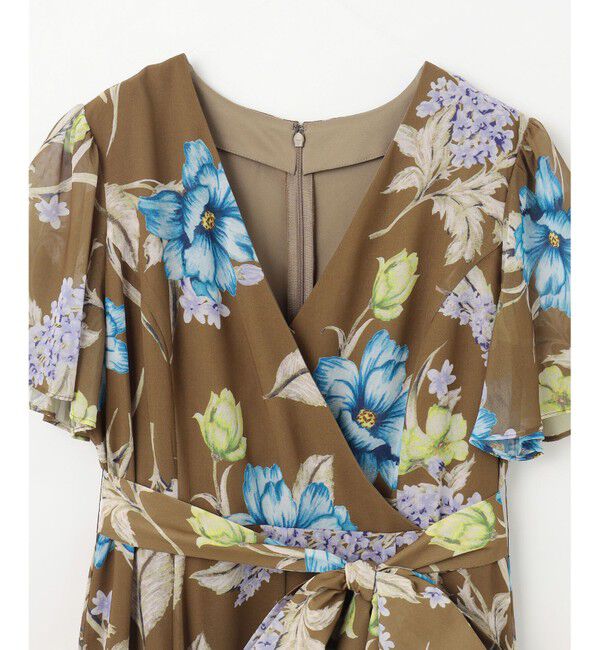 Diagram「ミモザプリントワンピース」|ワンピース|