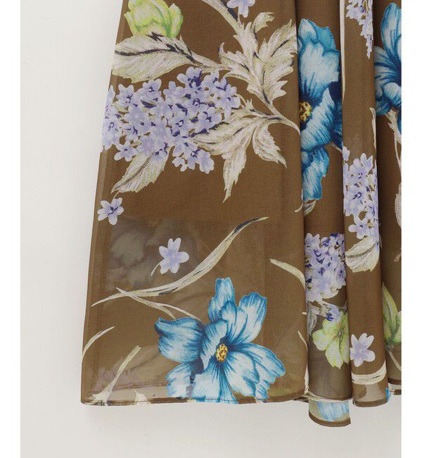 Diagram「ミモザプリントワンピース」|ワンピース|