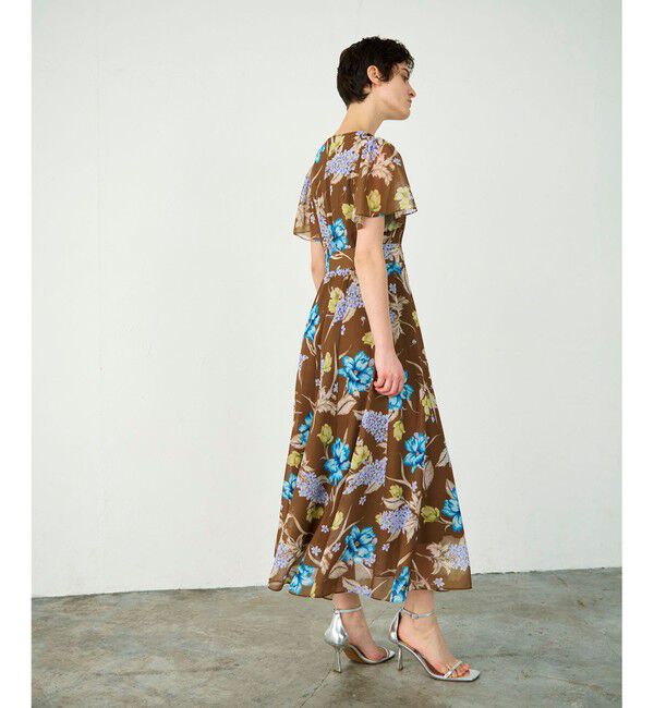 Diagram「ミモザプリントワンピース」|ワンピース|