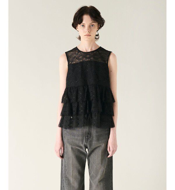 GRACE CONTINENTAL「レースギャザートップ」|その他|