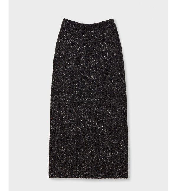 Grace Class「シャイニーニットロングスカート」|スカート|