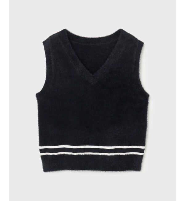 Diagram「シャギーバイカラーニットノースリーブ」|その他|