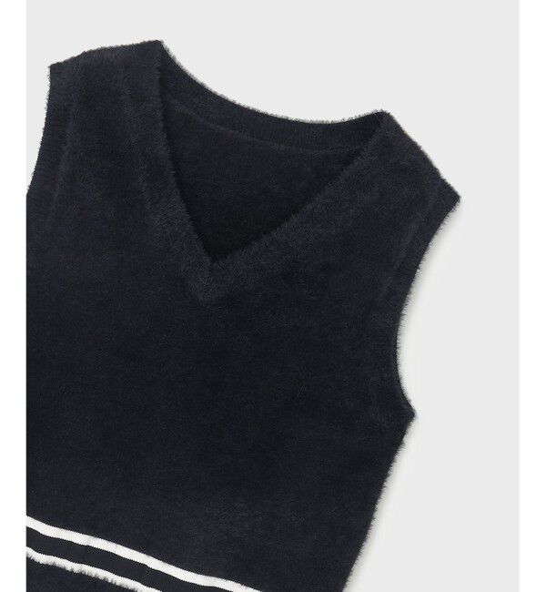 Diagram「シャギーバイカラーニットノースリーブ」|その他|