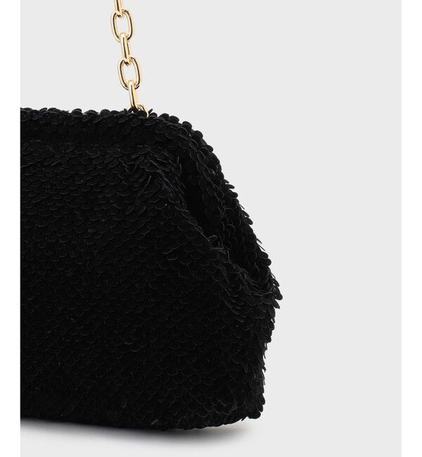 GRACE CONTINENTAL「Caterina bertini スパンチェーンバッグM」|ハンドバッグ|