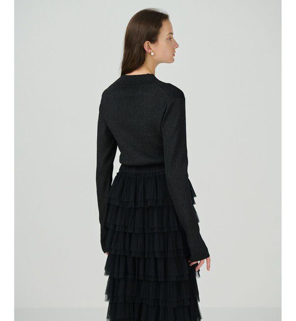 GRACE CONTINENTAL「ラメハイゲージニットトップ」|ニット・セーター|