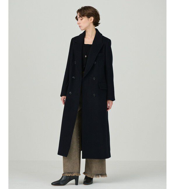 Diagram「ウールチェスターコート」|チェスターコート|ブラック