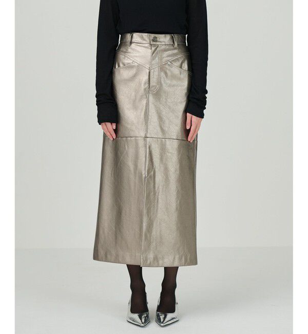 Diagram「クラッシュレザータイトスカート」|スカート|