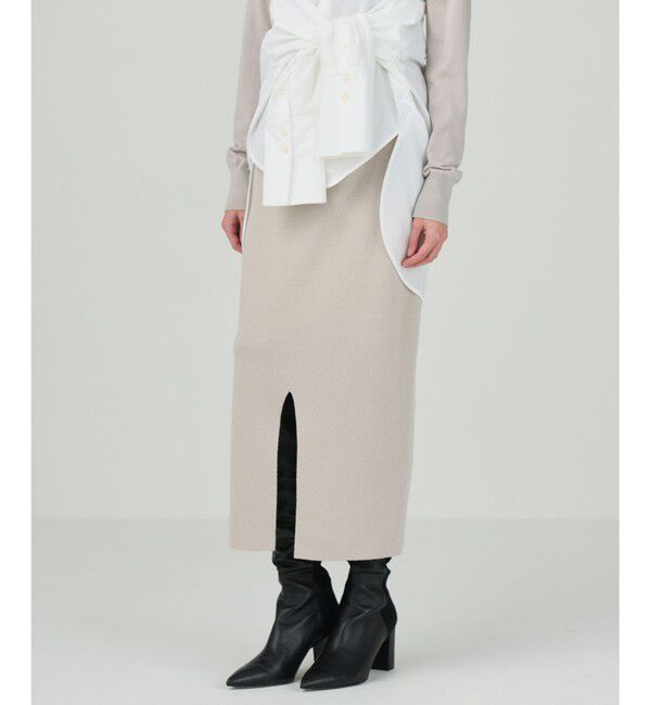 Diagram「クーマラムニットスカート」|スカート|ベージュ