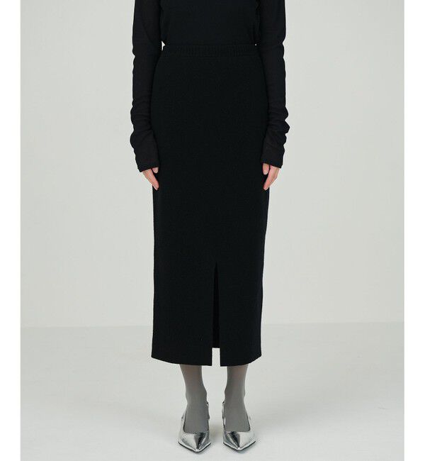 Diagram「クーマラムニットスカート」|スカート|ブラック