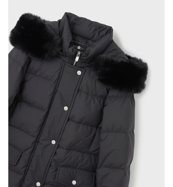 GRACE CONTINENTAL「フードファーロングダウン」|ダウン|