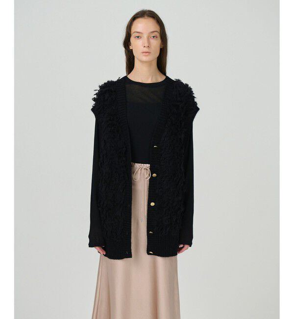 GRACE CONTINENTAL「サテンストレッチイージースカート」|スカート|