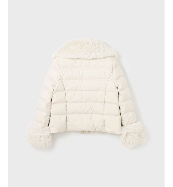 GRACE CONTINENTAL「ファーショートダウンジャケット」|ダウン|