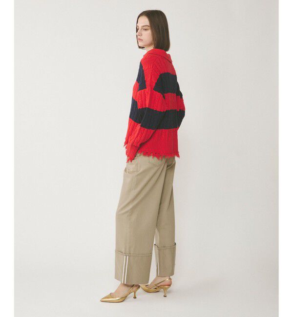 Diagram「アランポロニットトップ」|ニット・セーター|