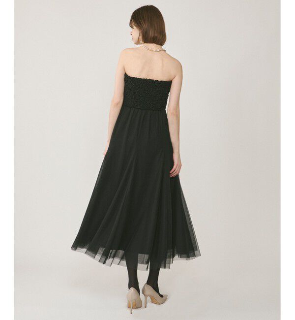 GRACE CONTINENTAL「シャーリングベアドレス」|ドレス|