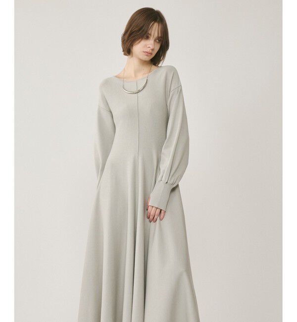  「バックオープンニットワンピース」|ワンピース|