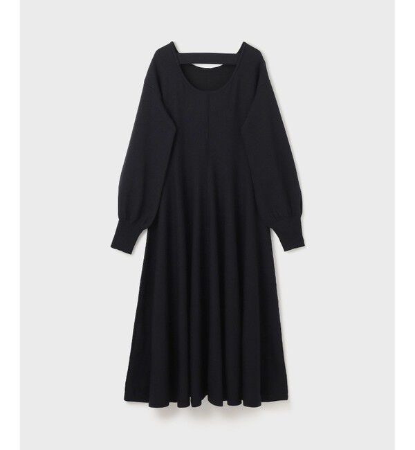  「バックオープンニットワンピース」|ワンピース|