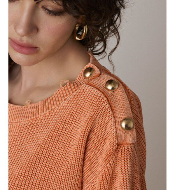  「ピグメントニットトップ」|ニット・セーター|