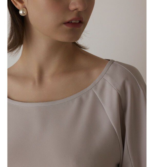  「スリットスリーブトップ」|Tシャツ・カットソー|