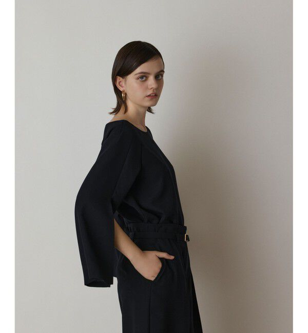  「スリットスリーブトップ」|Tシャツ・カットソー|