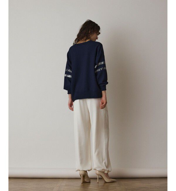  「ナンバリングニットトップ」|ニット・セーター|