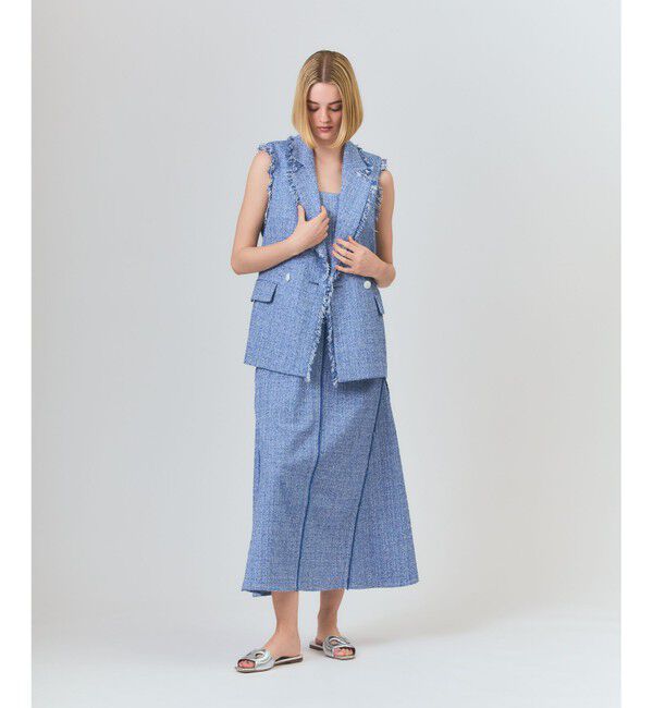 Grace Class「シャンブレーツイードジレ」|ベスト・ジレ|