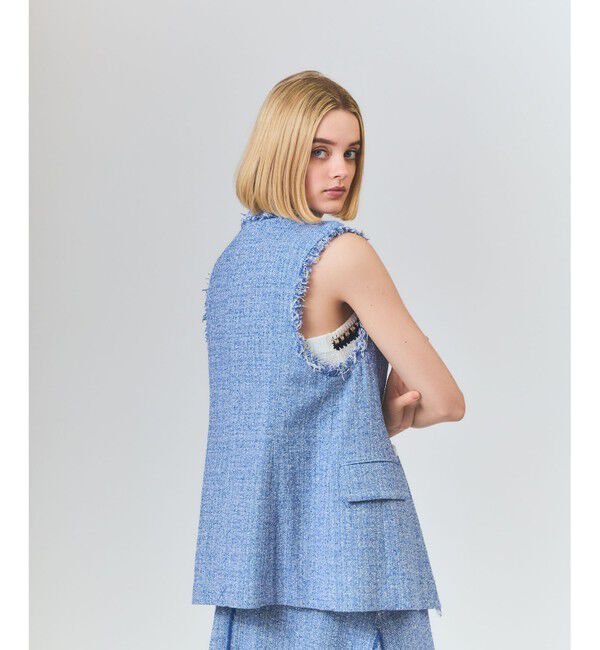 Grace Class「シャンブレーツイードジレ」|ベスト・ジレ|