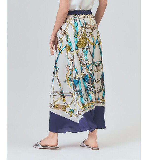 Grace Class「マリンスカーフロングスカート」|スカート|