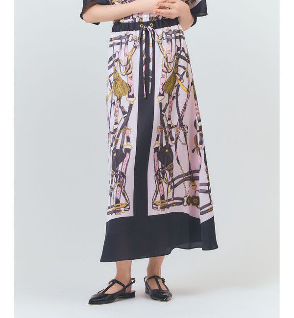 Grace Class「マリンスカーフロングスカート」|スカート|