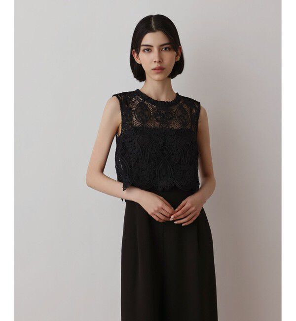 GRACE CONTINENTAL「レースコンビサロペット」|オールインワン|