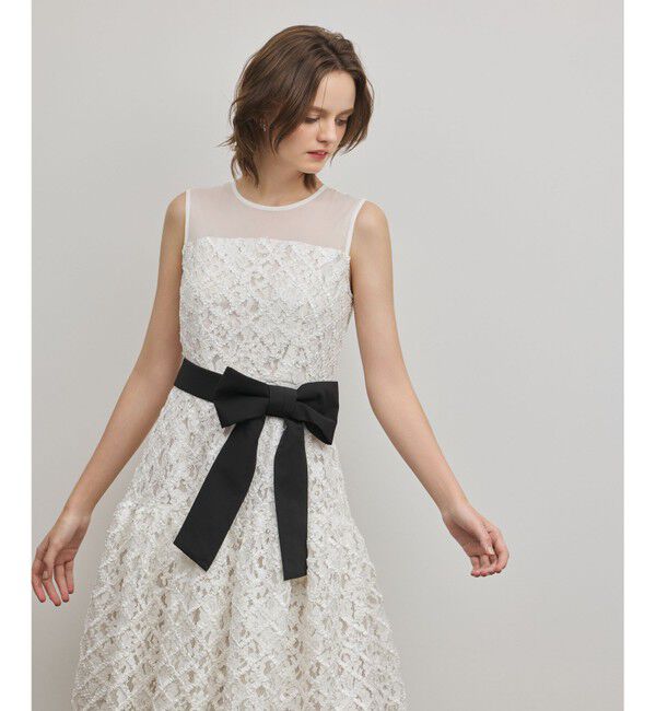 GRACE CONTINENTAL「コード刺繍ワンピース」|ワンピース|