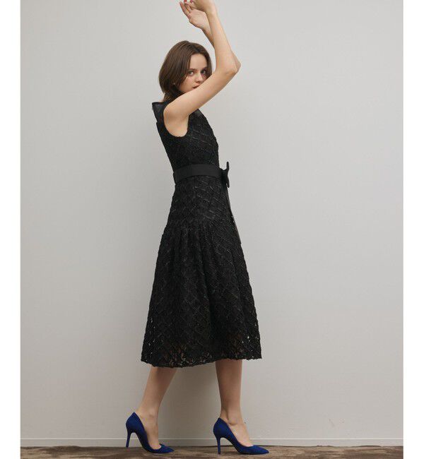 GRACE CONTINENTAL「コード刺繍ワンピース」|ワンピース|