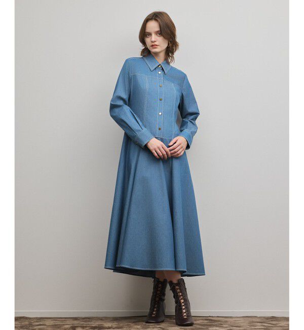 Diagram「シャツフレアワンピース」|ワンピース|