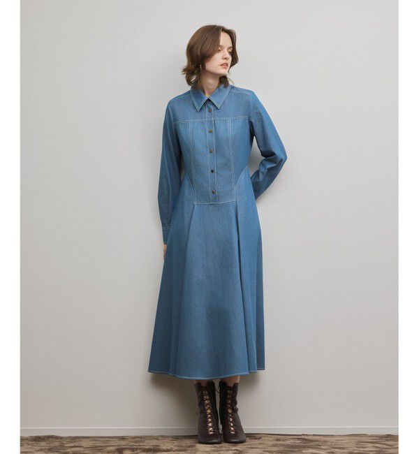 Diagram「シャツフレアワンピース」|ワンピース|