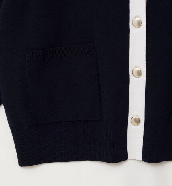 NOLLEY'S sophi「【一部WEB限定カラー】《手洗い可能》スムース編みVネックカーディガン」|カーディガン|