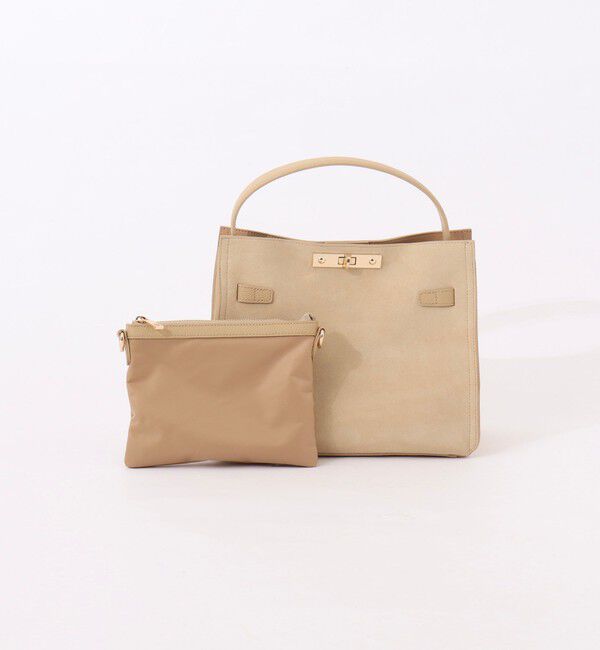 NOLLEY'S「HINERI　スエードバッグM」|トートバッグ|