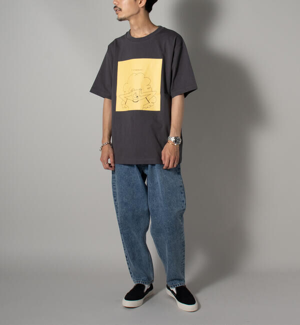 GLOSTER「イラストレーター"オガワ＠ogwillust"コラボTシャツ『I&rsquo;ｍ freaking out』」|Tシャツ・カットソー|