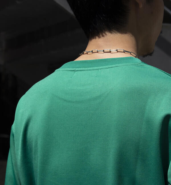 GLOSTER「【GLOSTER/グロスター】ポンチオーバーサイズ クルーネックTシャツ サイドスリット」|Tシャツ・カットソー|