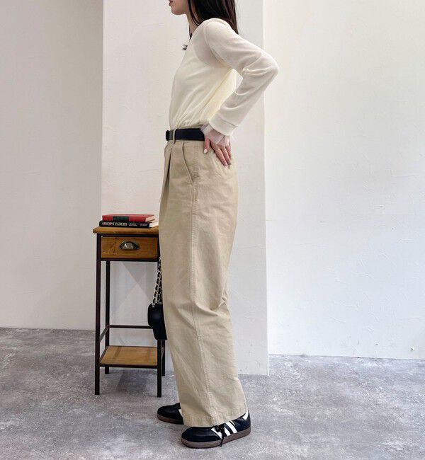 fredy emue「フロッキー袖チュールプルオーバー」|Tシャツ・カットソー|