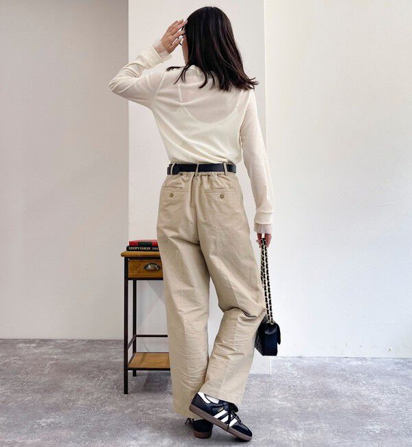 fredy emue「フロッキー袖チュールプルオーバー」|Tシャツ・カットソー|