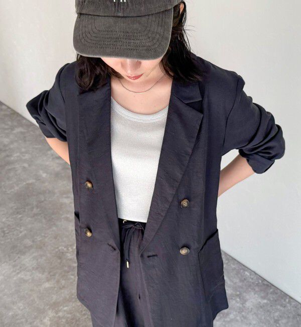 fredy emue「ラメリブタンクトップ」|タンクトップ|