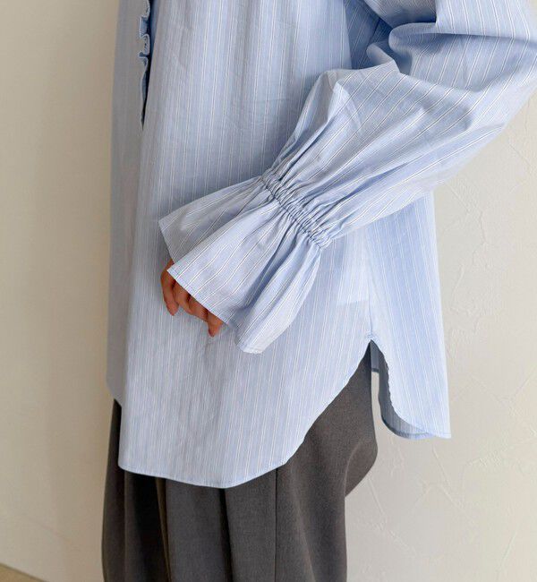 fredy emue「フリルデザインシャツ」|シャツ・ブラウス|